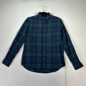 Old Navy Mens 90s Grunge Flannel Shirt Size S Plaid Button Up Long Sleeve Gorp